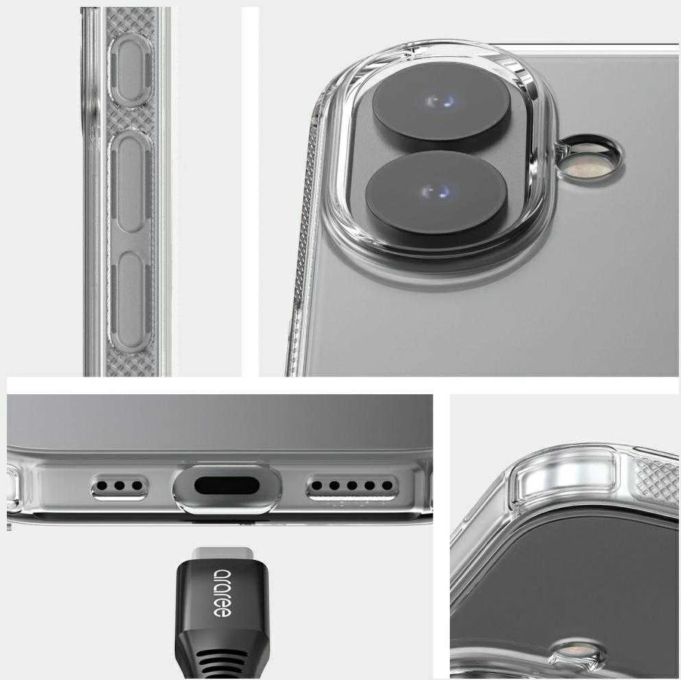 Dėklas Araree Flexield do iPhone 17przeźroczysty