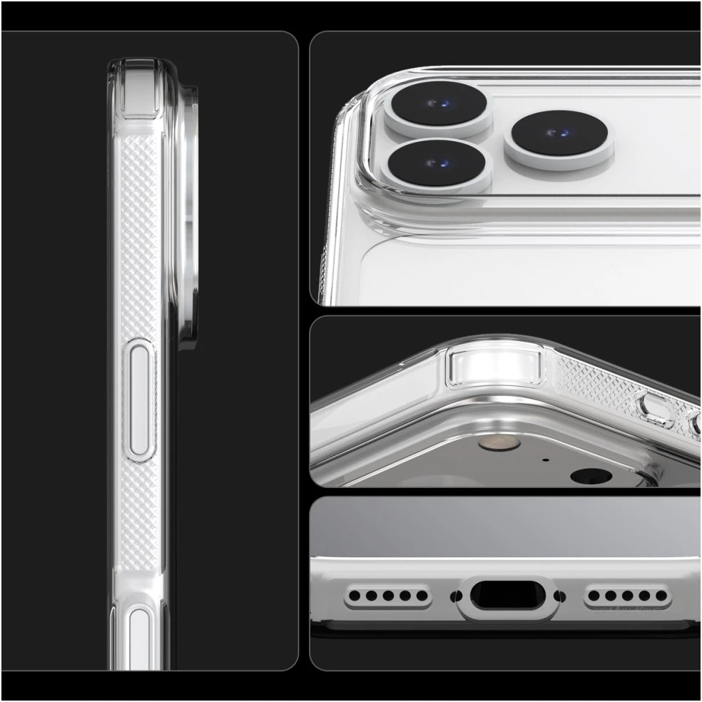 Dėklas Araree Flexield do iPhone 18 Pro Max / 17 Pro Max permatomas