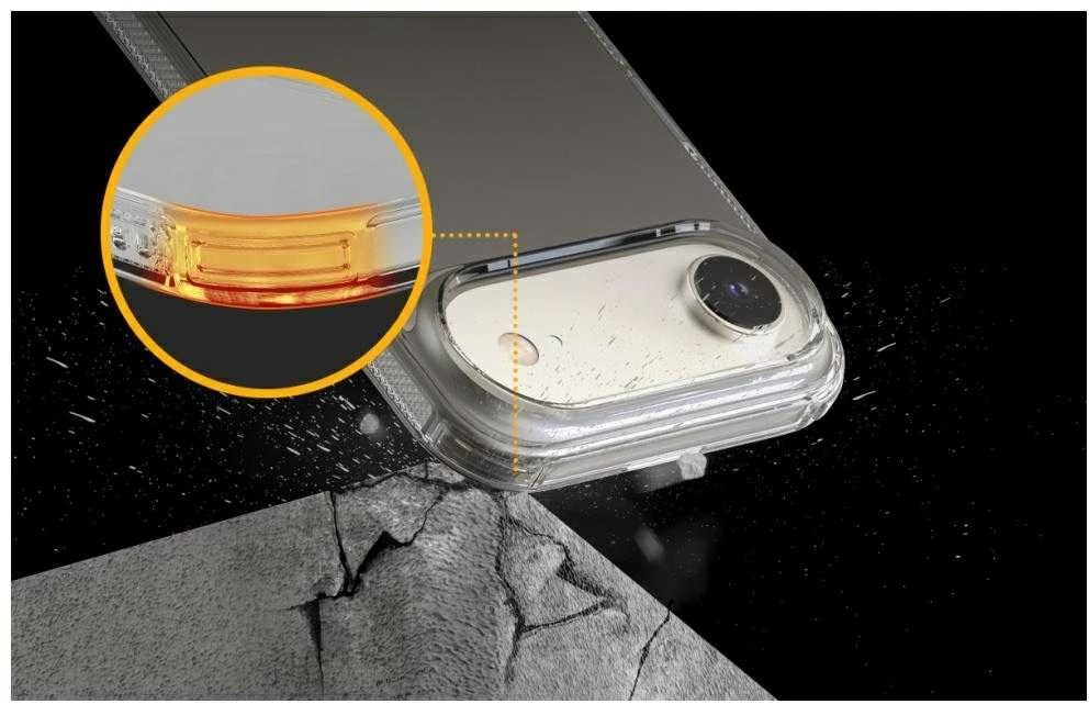 Dėklas Araree Flexield do iPhone Air przeźroczysty