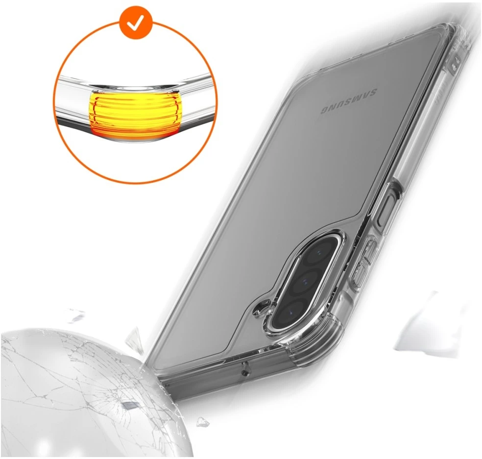 Dėklas Araree Flexield skirtas Samsung Galaxy A27 5G, permatomas