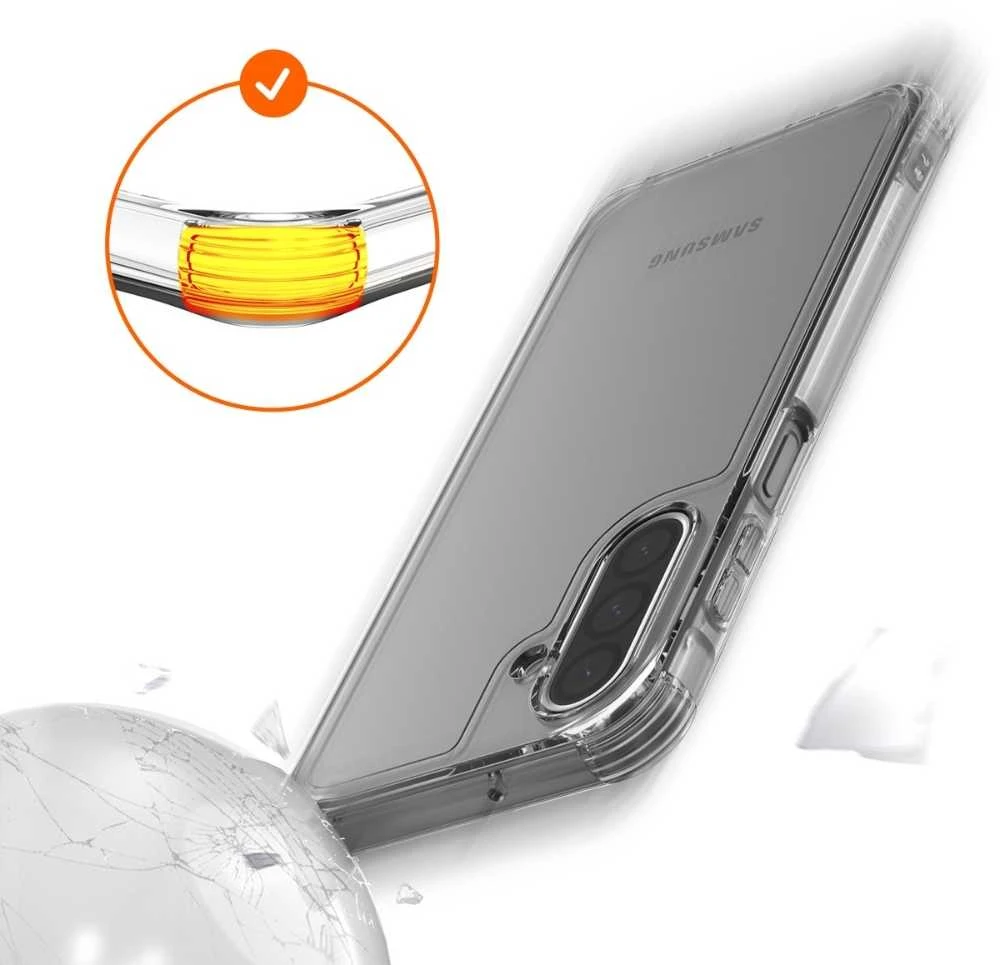Dėklas Araree Flexield do Samsung Galaxy A26 przeźroczysty