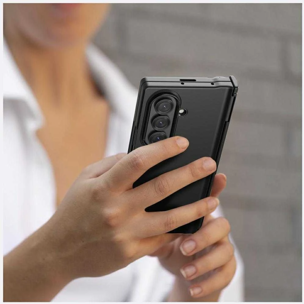 Dėklas Araree Nukin 360 do Samsung Galaxy Z Fold7 permatomas