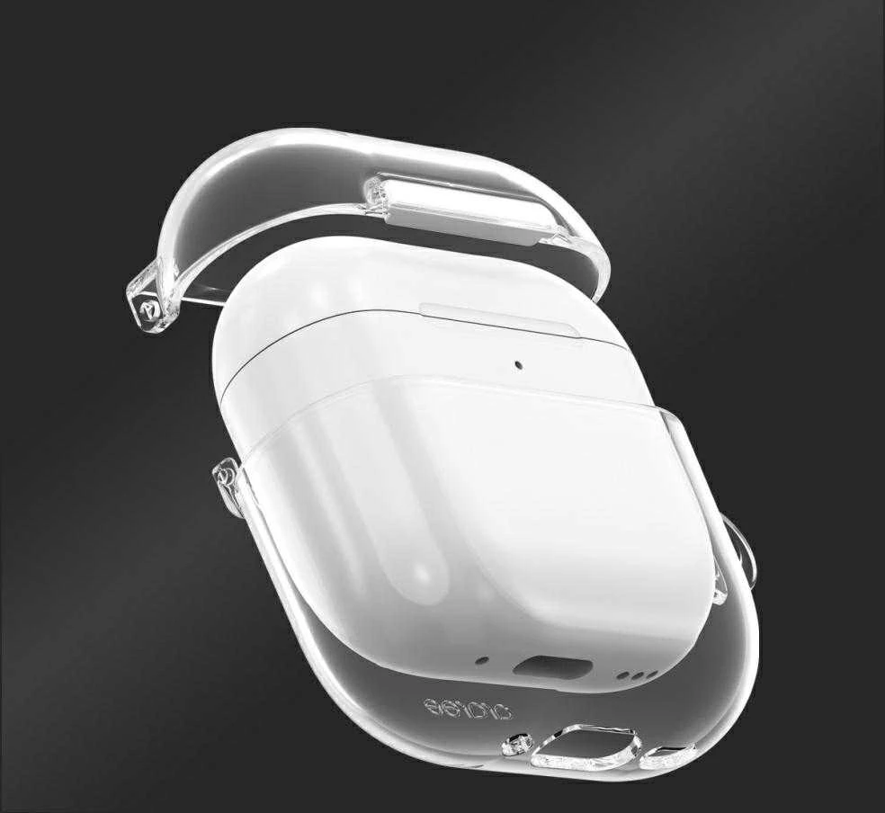 Dėklas Araree Nukin for AirPods 4 skaidrus
