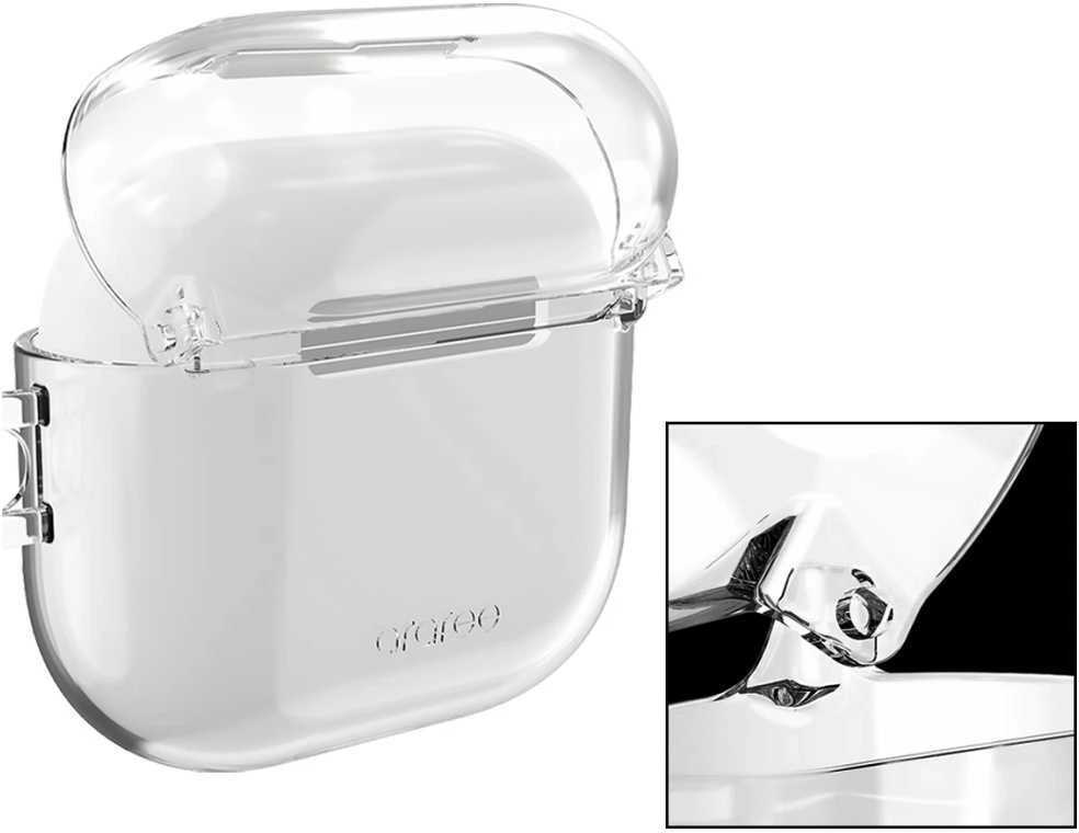 Dėklas Araree Nukin for AirPods 4 skaidrus