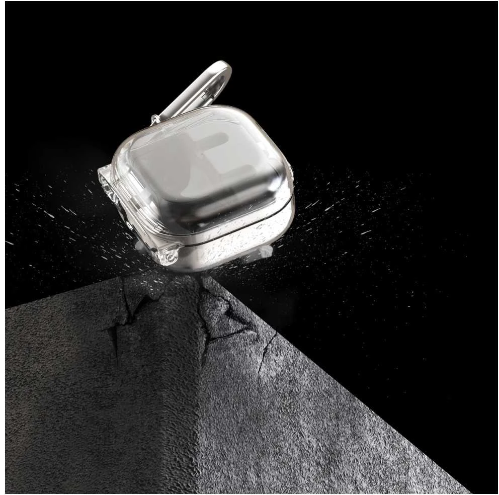 Dėklas Araree Nukin do Samsung Galaxy Buds 4 / Buds 4 Pro permatomas