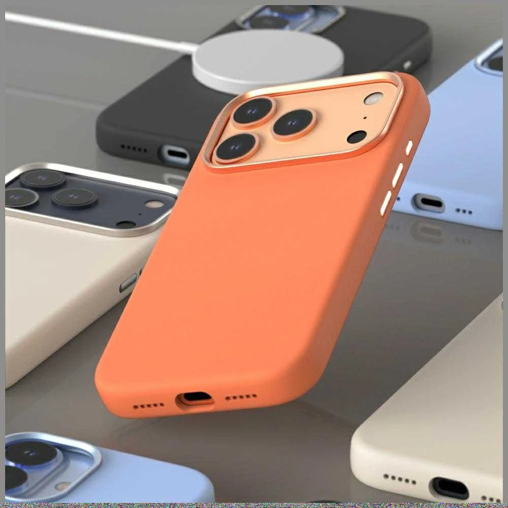 Dėklas Araree Typo Skin M MagSafe do iPhone 17 Pro Max juoda