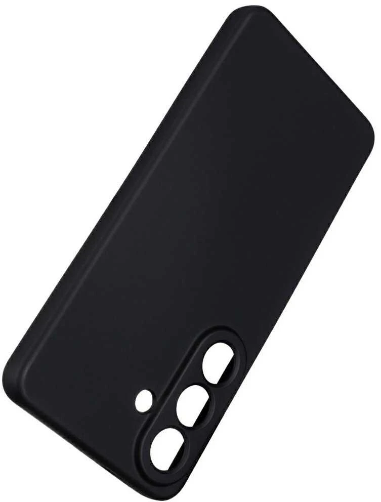 Dėklas Beline Silicone, skirtas Samsung Galaxy S26+, juodos spalvos
