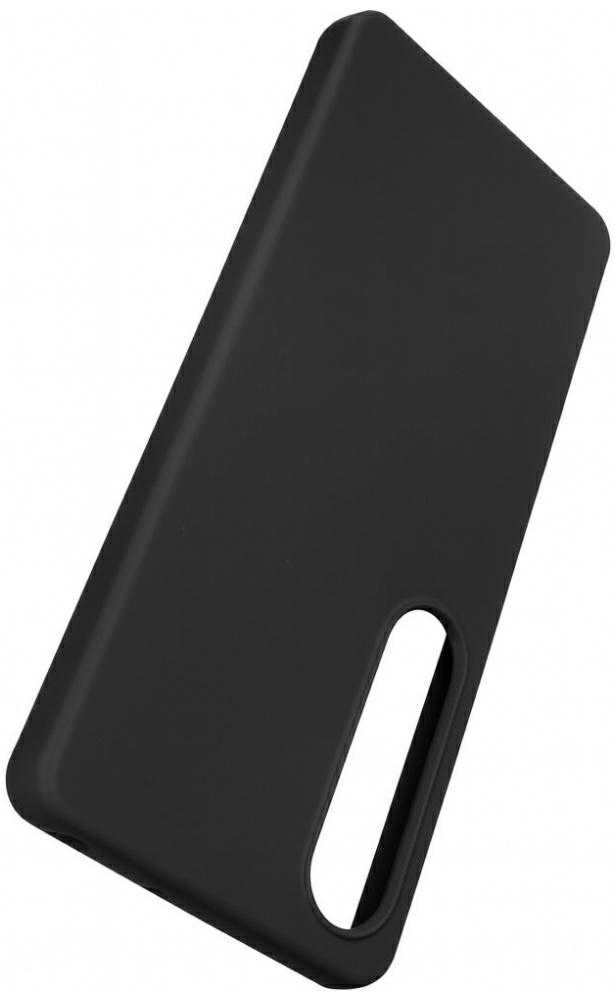 Dėklas Beline Silicone, skirtas Sony Xperia 1 VII, juodos spalvos