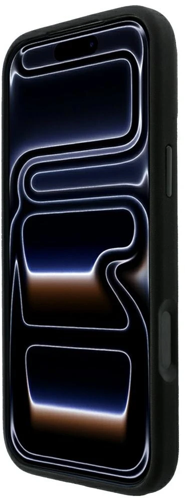 BMW Kevlar Metal Logo MagSafe dėklas, skirtas iPhone 18 Pro / 17 Pro, juodas