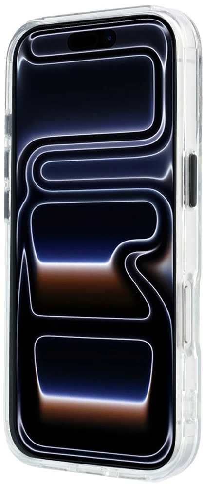 Dėklas BMW M IML Glossy Metal Logo & Trims MagSafe Case for iPhone 17 Pro / 18 Pro - Transparent