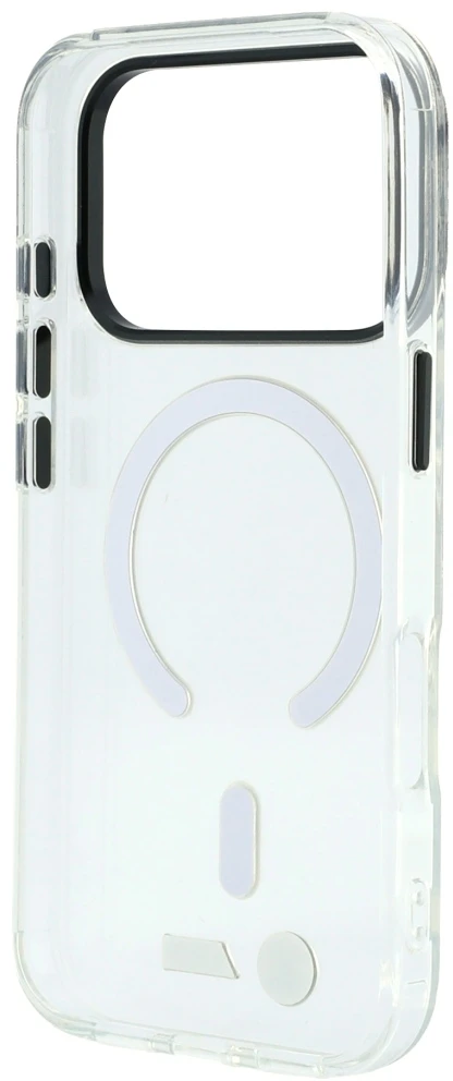 Dėklas BMW M IML Glossy Metal Logo & Trims MagSafe Case for iPhone 17 Pro / 18 Pro - Transparent