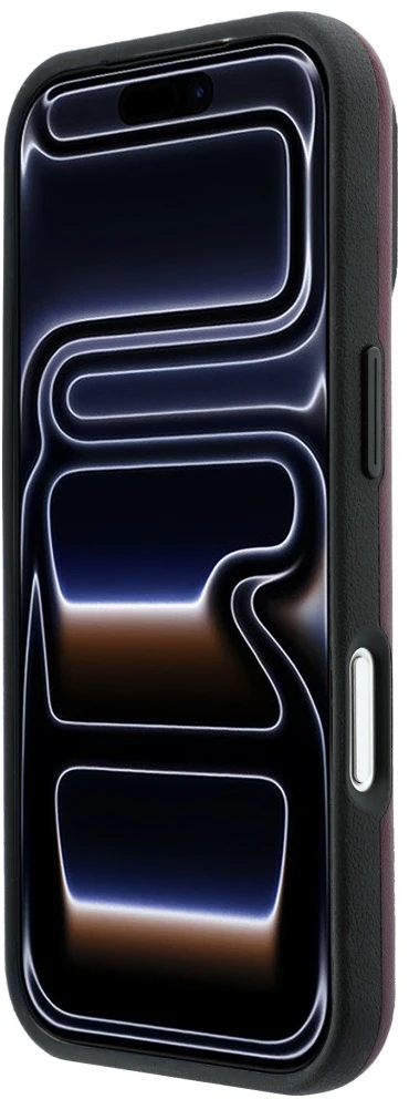 Dėklas BMW M Mėlyna Perfo Metal Logo MagSafe do iPhone 18 Pro Max / 17 Pro Max bordinė