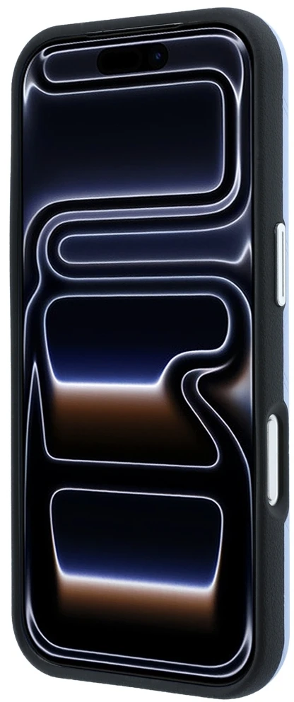 Dėklas BMW Sign Deboss Quilted Metal Logo MagSafe do iPhone 18 Pro Max / 17 Pro Max mėlyna