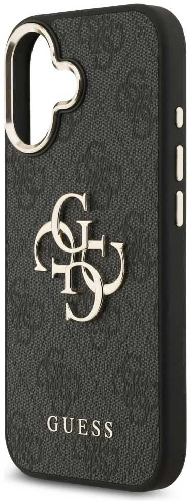 Dėklas Guess 4G Big Logo skirtas Apple iPhone 17 juodos spalvos