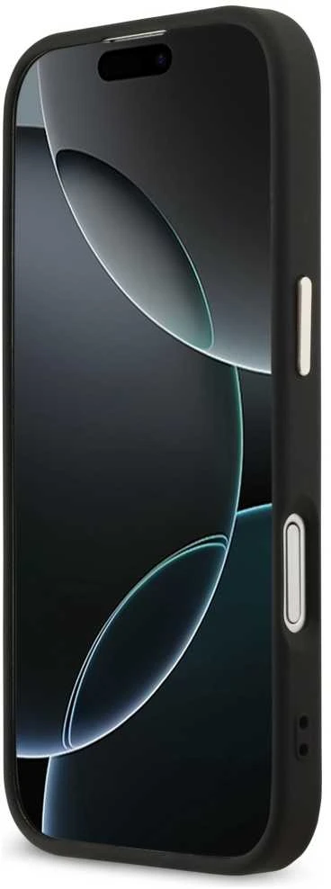 Dėklas Guess 4G Big Logo skirtas Apple iPhone 17 juodos spalvos