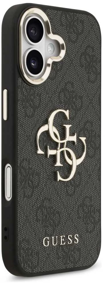 Dėklas Guess 4G Big Logo skirtas Apple iPhone 17 juodos spalvos