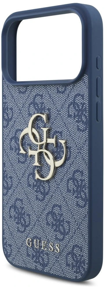 Dėklas Guess 4G Big Logo do iPhone 18 Pro Max / 17 Pro Max mėlyna
