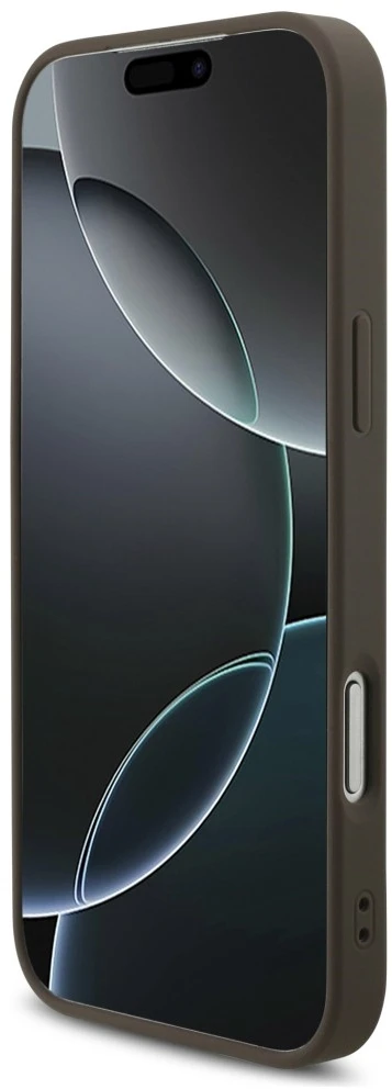 Dėklas Guess 4G Big Logo skirtas iPhone 18 Pro / iPhone 17 Pro Max ruda