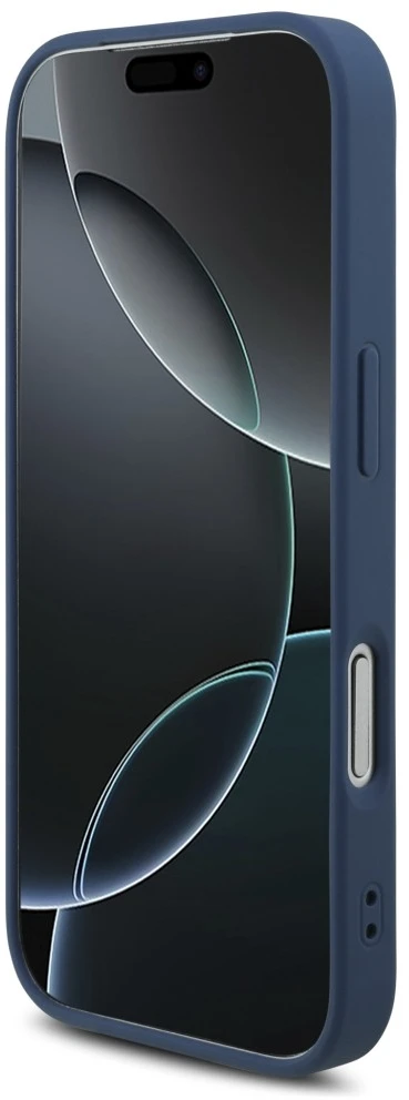 Dėklas Guess 4G Big Logo Case, skirta iPhone 17 Pro / 18 Pro - Mėlyna