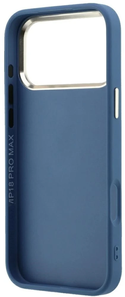 Dėklas Guess 4G & Big Resin Logo do iPhone 18 Pro / 17 Pro Šviesiai mėlynas