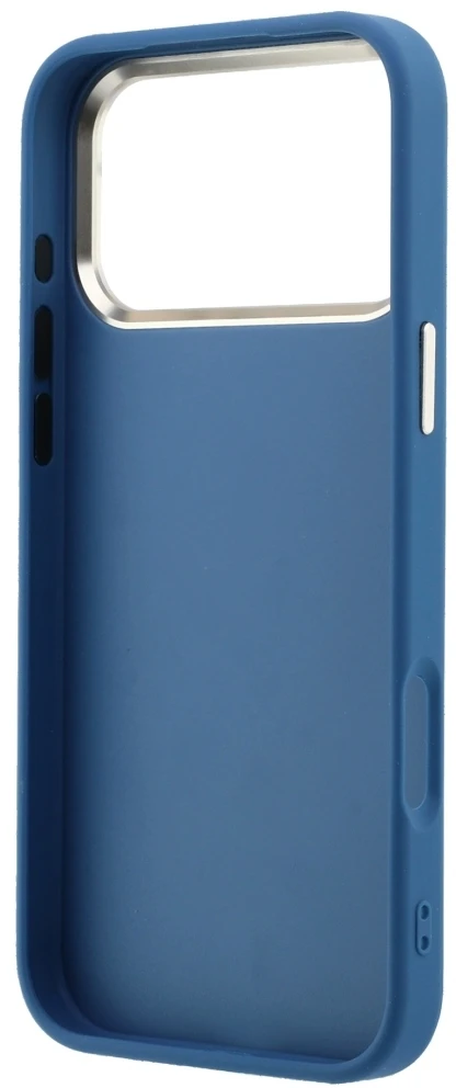 Dėklas Guess 4G & Big Strass Logo do iPhone 18 Pro Max / 17 Pro Max mėlyna