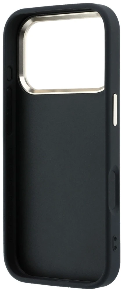 Dėklas Guess 4G & Big Strass Logo do iPhone 18 Pro Max / 17 Pro Max juoda