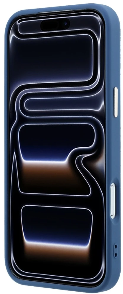Dėklas Guess 4G & Big Strass Logo do iPhone 18 Pro Max / 17 Pro Max mėlyna