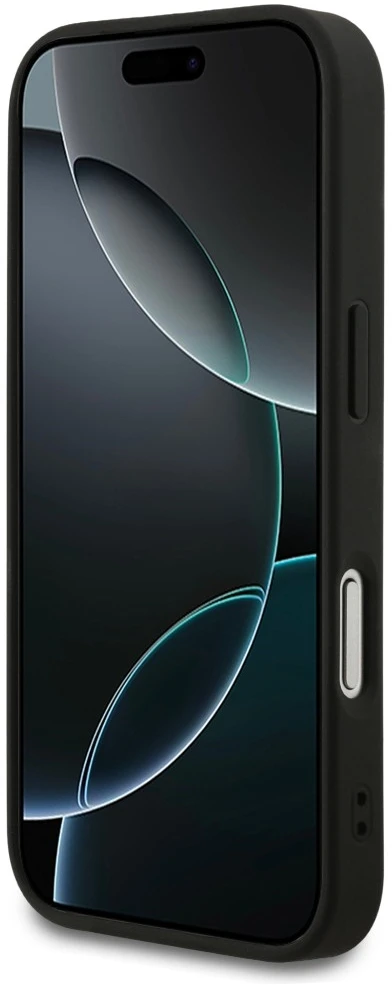 Dėklas Guess 4G Classic skirtas iPhone 18 Pro / iPhone 17 Pro juodas