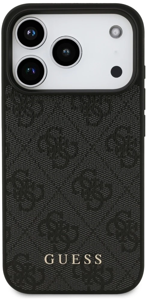 Dėklas Guess 4G Classic skirtas iPhone 18 Pro / iPhone 17 Pro juodas