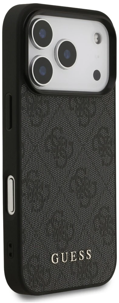 Dėklas Guess 4G Classic skirtas iPhone 18 Pro / iPhone 17 Pro juodas