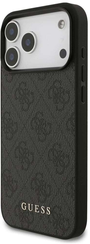 Dėklas Guess 4G Classic skirtas iPhone 18 Pro Max / iPhone 17 Pro Max juodas