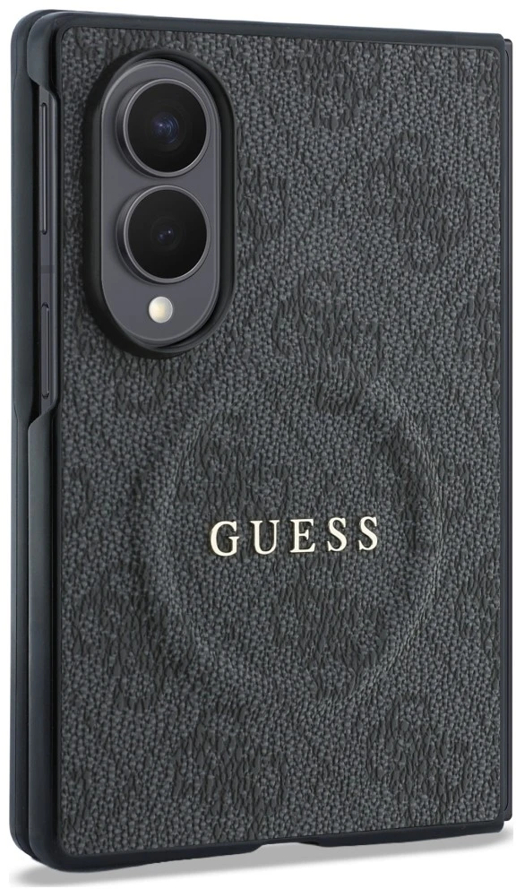 Dėklas Cg Mobile Sas Guess HC Magnetic 4G PU CLASSIC case for Samsung Galaxy Z Fold 8 juodas