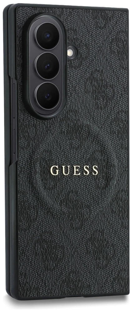 Dėklas Guess 4G Classic MagSafe do Samsung Galaxy Z Fold8 Ultra juoda