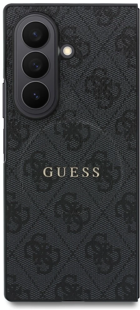 Dėklas Guess 4G Classic MagSafe do Samsung Galaxy Z Fold8 Ultra juoda