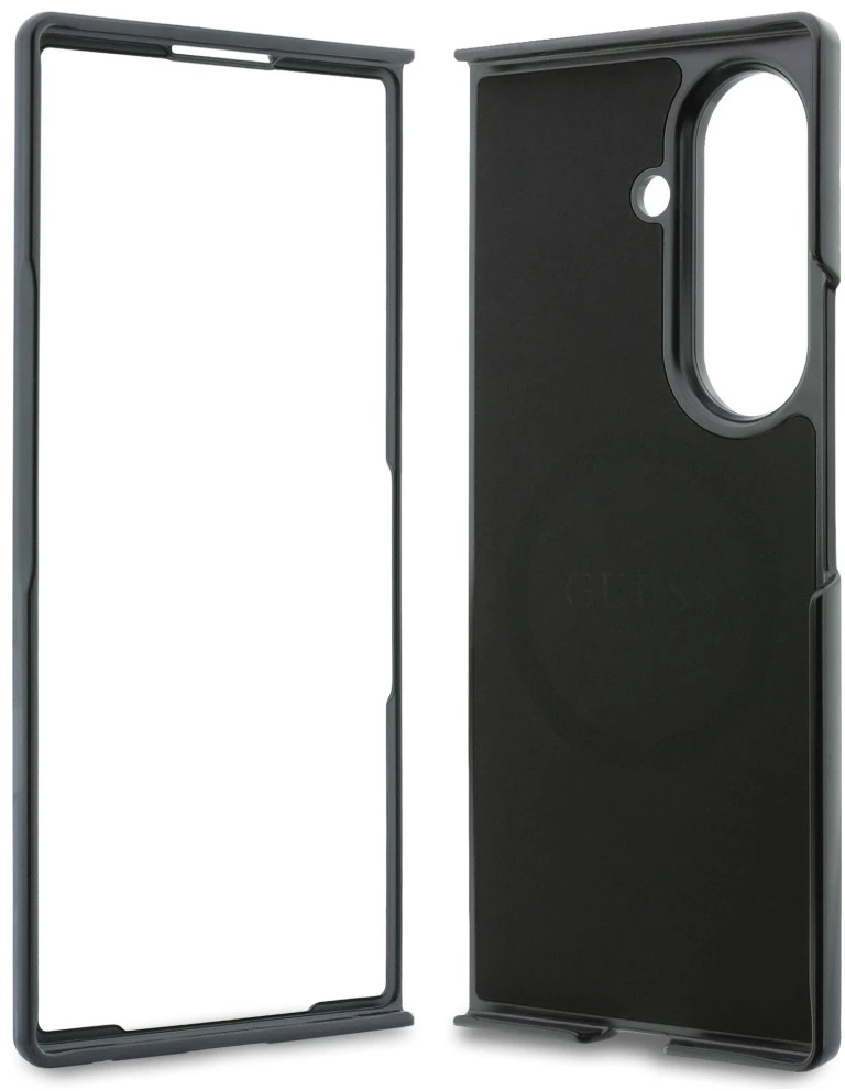 Dėklas „Guess 4G Classic MagSafe“ ausinė, skirta „Samsung Galaxy Z Fold8 Ultra“ ruda