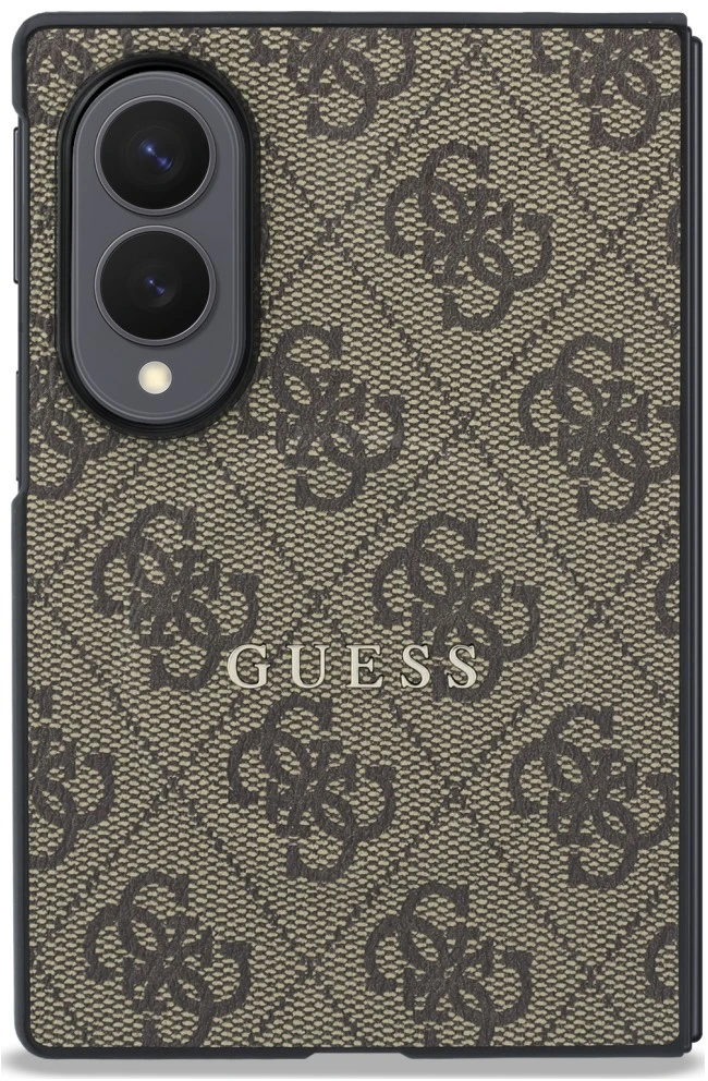 Dėklas „Guess 4G Classic MagSafe“ ausinė, skirta „Samsung Galaxy Z Fold8“ ruda