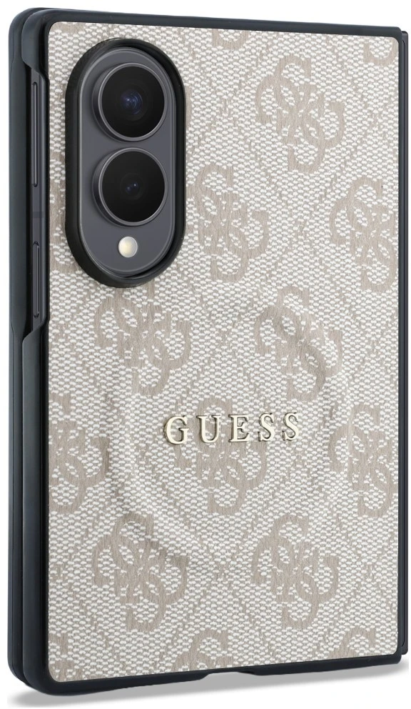 Dėklas Cg Mobile Sas Guess HC Magnetic 4G PU CLASSIC case for Samsung Galaxy Z Fold 8 pink