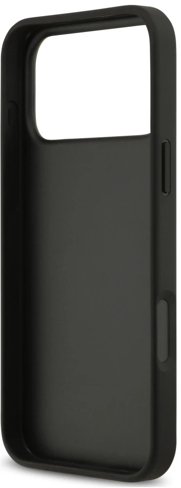 Dėklas Guess 4G Double Card Triangle do iPhone 18 Pro Max / 17 Pro Max juoda