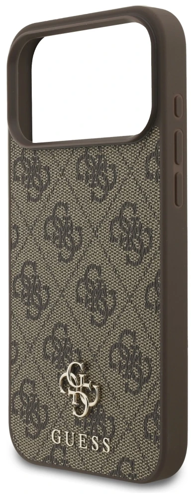 Dėklas Guess 4G Small Classic Logo MagSafe Case for iPhone 17 Pro Max / 18 Pro Max - Brown