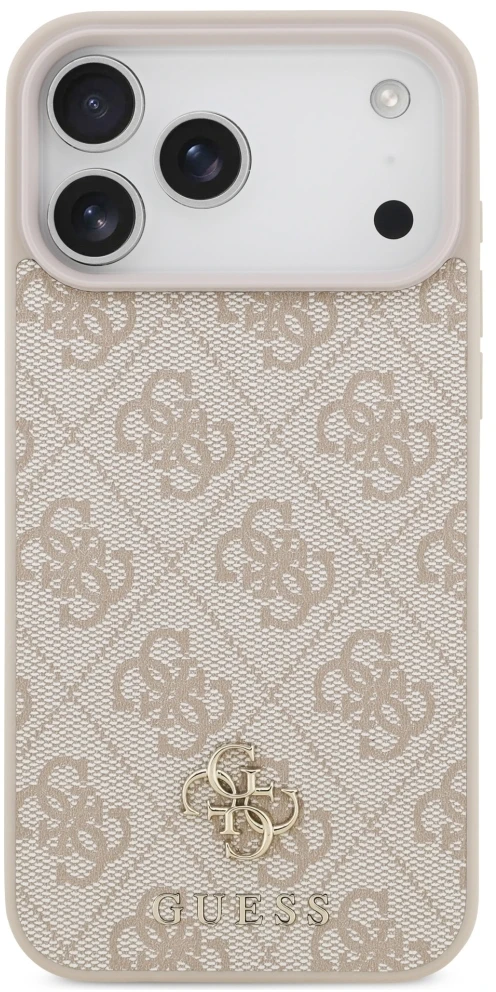 Dėklas Guess 4G Small Classic Logo MagSafe Case for iPhone 17 Pro Max / 18 Pro Max - Rožinė