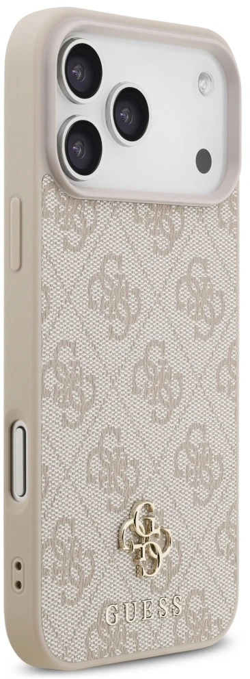 Dėklas Guess 4G Small Classic Logo MagSafe Case for iPhone 17 Pro Max / 18 Pro Max - Rožinė