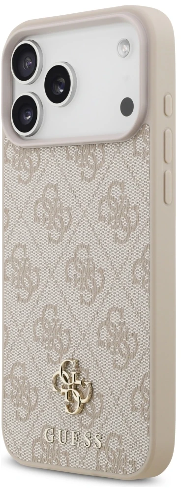 Dėklas Guess 4G Small Classic Logo MagSafe Case for iPhone 17 Pro Max / 18 Pro Max - Rožinė