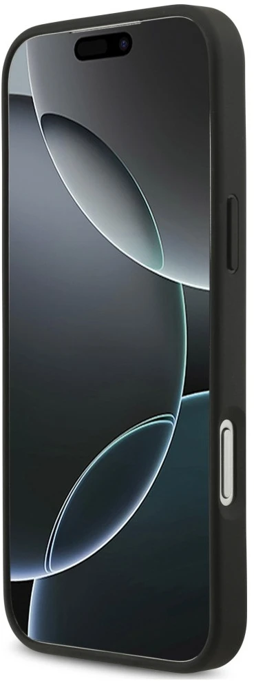 Dėklas Guess 4G Strap 4G Classic Logo do iPhone 18 Pro Max / 17 Pro Max juoda
