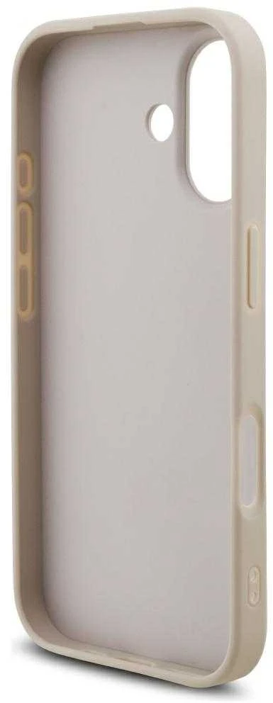 Guess 4G Strap 4G Classic Logo dėklas skirtas Apple iPhone 17 rožinės spalvos