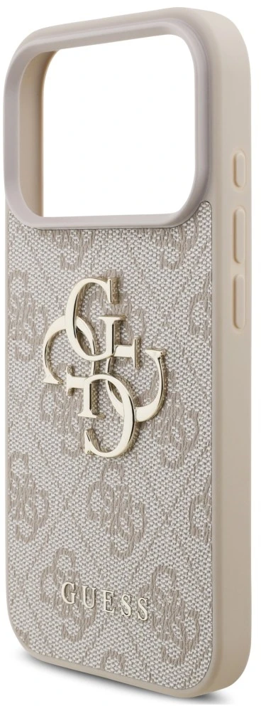 Dėklas Cg Mobile Sas Guess 4G Strap 4G Classic Logo case for Iphone 18 Pro / 17 Pro pink
