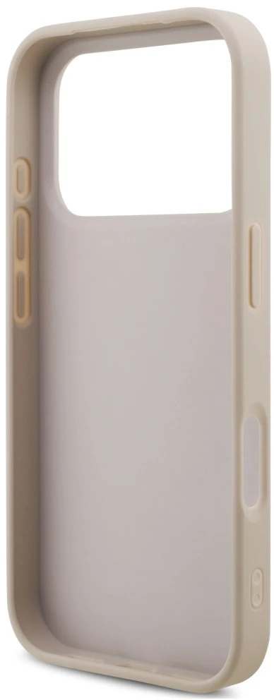 Dėklas Cg Mobile Sas Guess 4G Strap 4G Classic Logo case for Iphone 18 Pro / 17 Pro pink