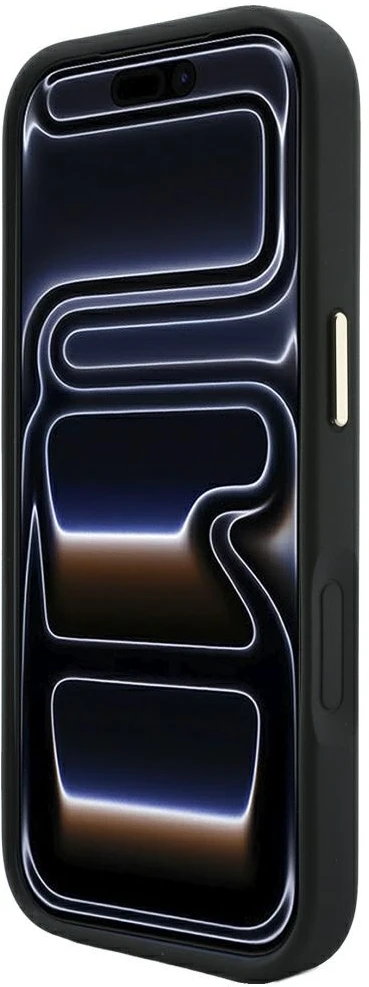 Dėklas Guess 4G with Stripe Round and Classic Logos MagSafe do iPhone 18 Pro Max / 17 Pro Max juoda