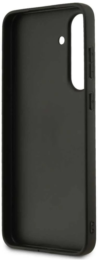 Guess Big 4G Classic Logo dėklas skirtas Samsung Galaxy S25 FE juodos spalvos