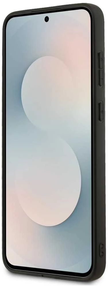 Guess Big 4G Classic Logo dėklas skirtas Samsung Galaxy S25 FE juodos spalvos