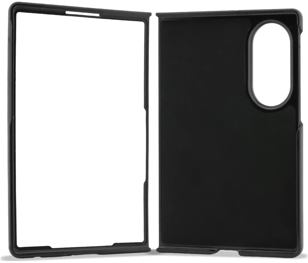 Guess PU 4G Metal Logo dėklas Samsung Galaxy Z Fold 8 rožinės spalvos